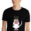 Mascocula camiseta hombre enamorao personalizado con tu mascota negro, , large indicador imagen numero 1