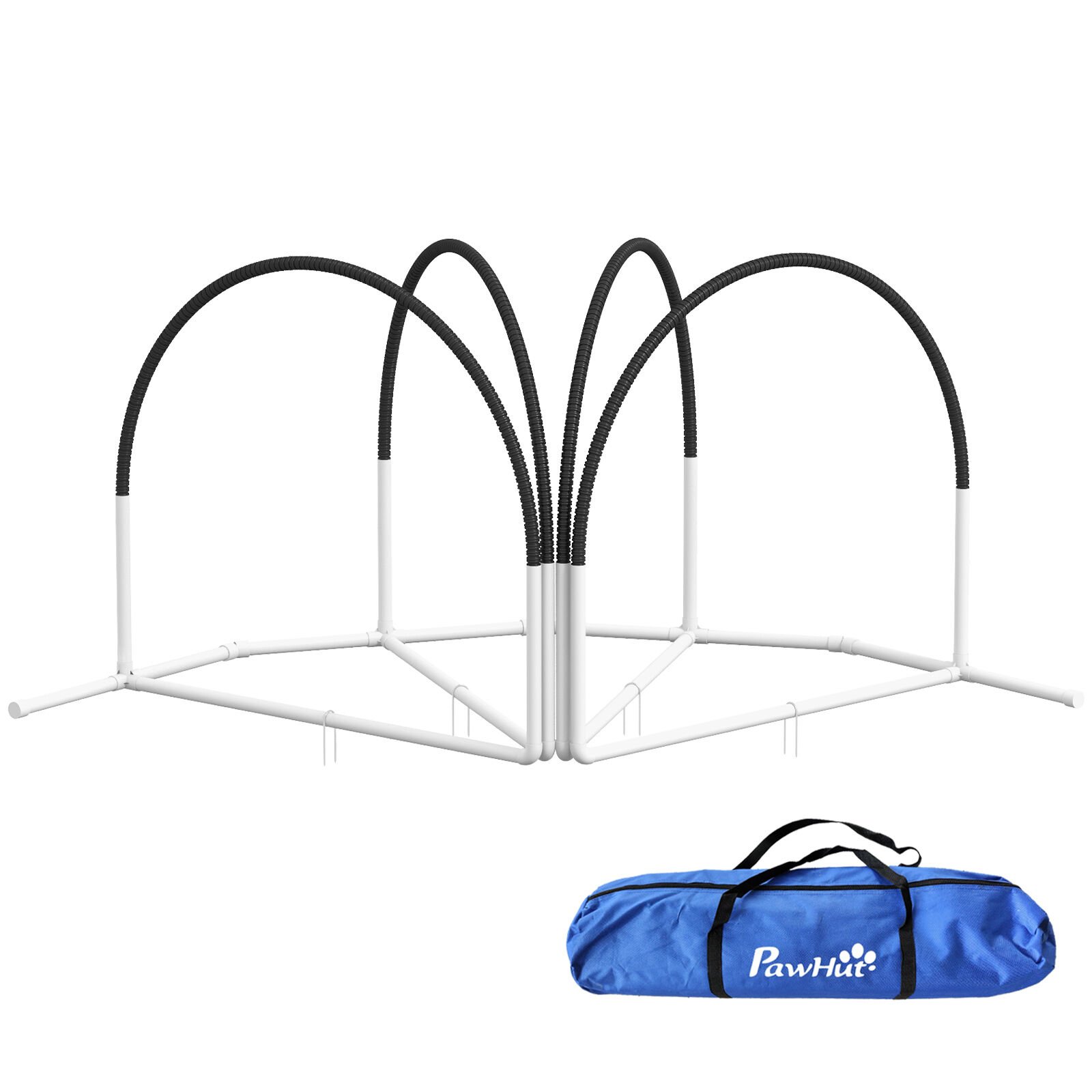 PawHut Set de Entrenamiento de Agilidad para Perros
