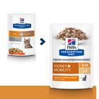 Hill’s Prescription Diet k/d + Mobility Pollo sobre para gatos, , large image number null