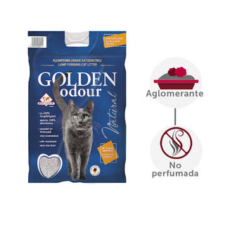 Golden Odour Arena Aglomerante Absorbe Olores para gatos