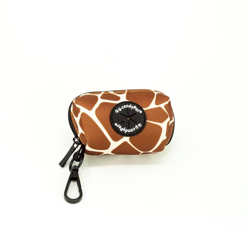 candyPet Porta Bolsas Higi&eacute;nicas - Hechos de suave neopreno - Uso f&aacute;cil y pr&aacute;ctico - A juego con Arn&eacute;s, collar y correa - GIRAFFE, , large Imagen numero 1