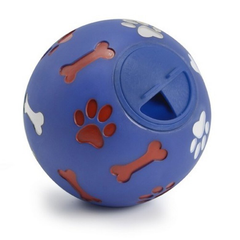 Bola de actividad y recompensa para perro color Azul, , large image number null