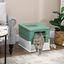 PawHut Arenero Plegable para gatos, , large indicador imagen numero 2