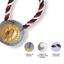 Patasbox medalla olímpica dorada con cuerda de peluche para perros, , large indicador imagen numero 2