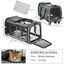 PawHut 4 en 1 Transportadora para Mascotas con Ruedas Carrito para Mascotas Bolsa de Transporte para Perros Gatos con Asa Telescópica de Aluminio 50x31x37 cm Gris, , large indicador imagen numero 3
