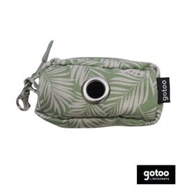 Gotoo Porta bolsas estampado hojas para perros