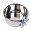 WUAPU COMEDERO LORO INOX 0,84L  15 CM, , large indicador imagen numero 2
