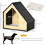 PawHut Caseta de Madera para Perros Perrera, , large indicador imagen numero 3