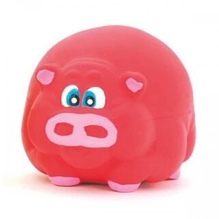 Cerdo látex para perros color Rosa