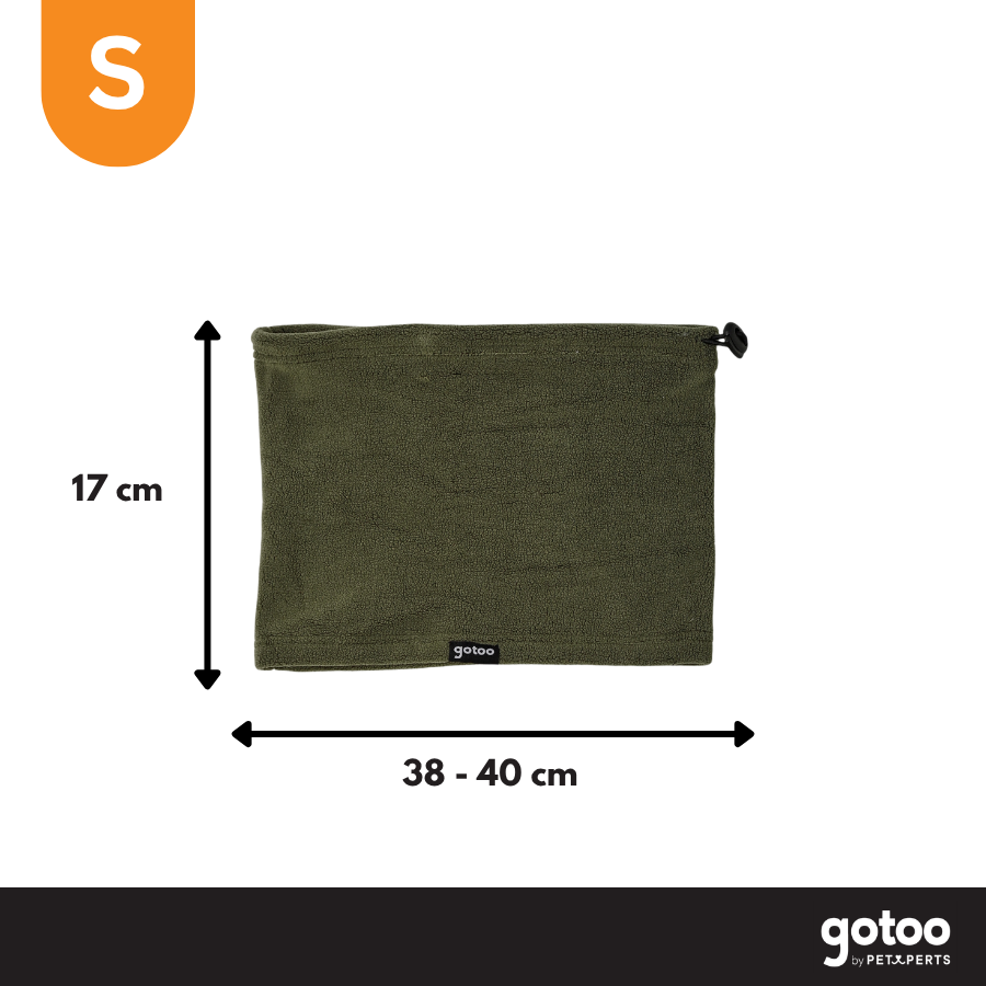 Gotoo Bufanda Polar Verde para perros, , large Imagen numero 4