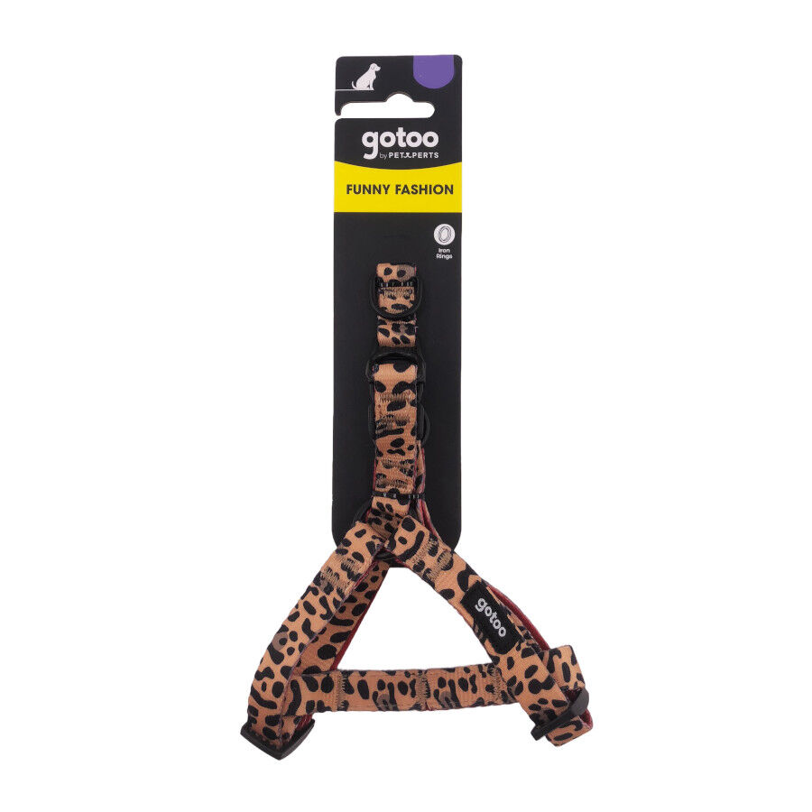 Gotoo Arn&eacute;s estampado leopardo para perros, , large Imagen numero 8