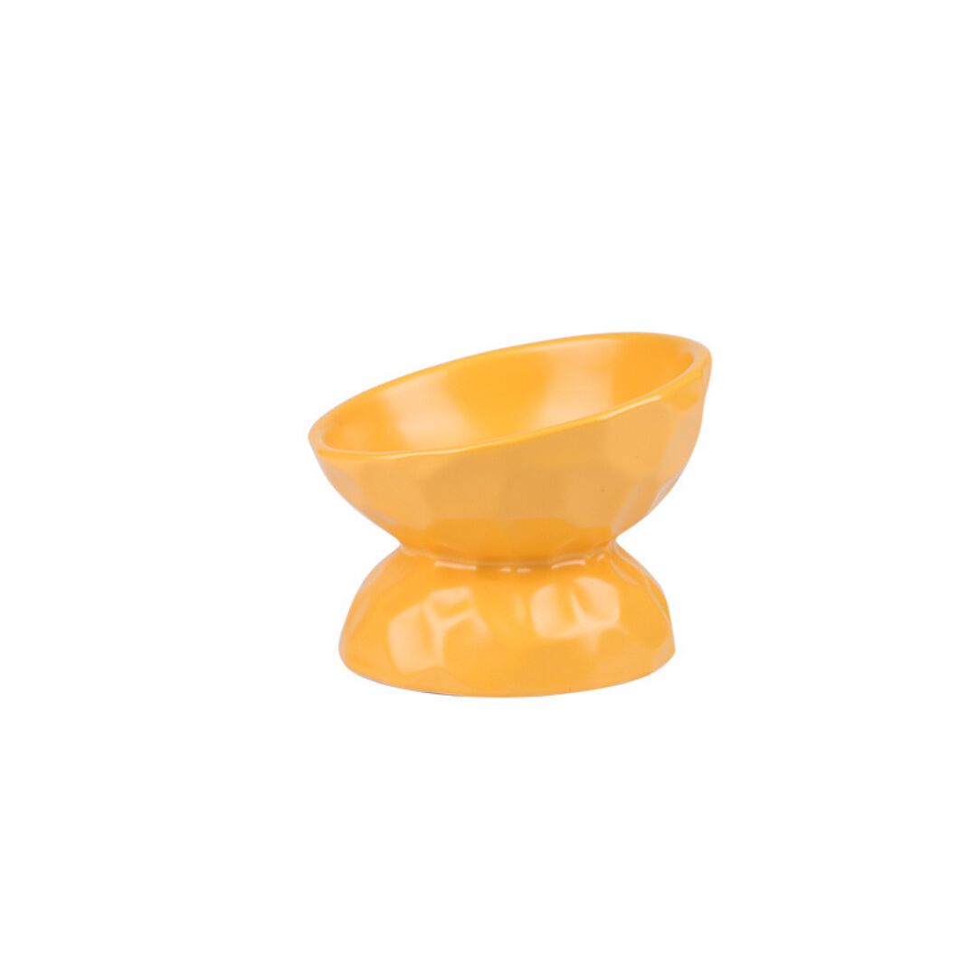 Taz&oacute;n de Cer&aacute;mica Inclinada con Dise&ntilde;o Ondulado 200ml, , large Imagen numero 1