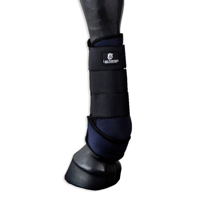 Guarnicioneria Los Nietos Protector Softopren Set De Un Par Color Azul Equipamiento Para El Caballo thumbnail