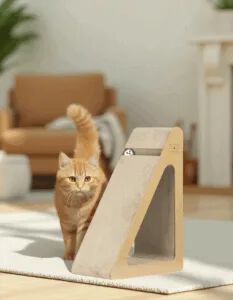 Althea Living - Rascador para gatos Rompeolas, cart&oacute;n corrugado, , large Imagen numero 2