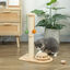 PawHut Rascador para Gatos Madera Natural, , large indicador imagen numero 2