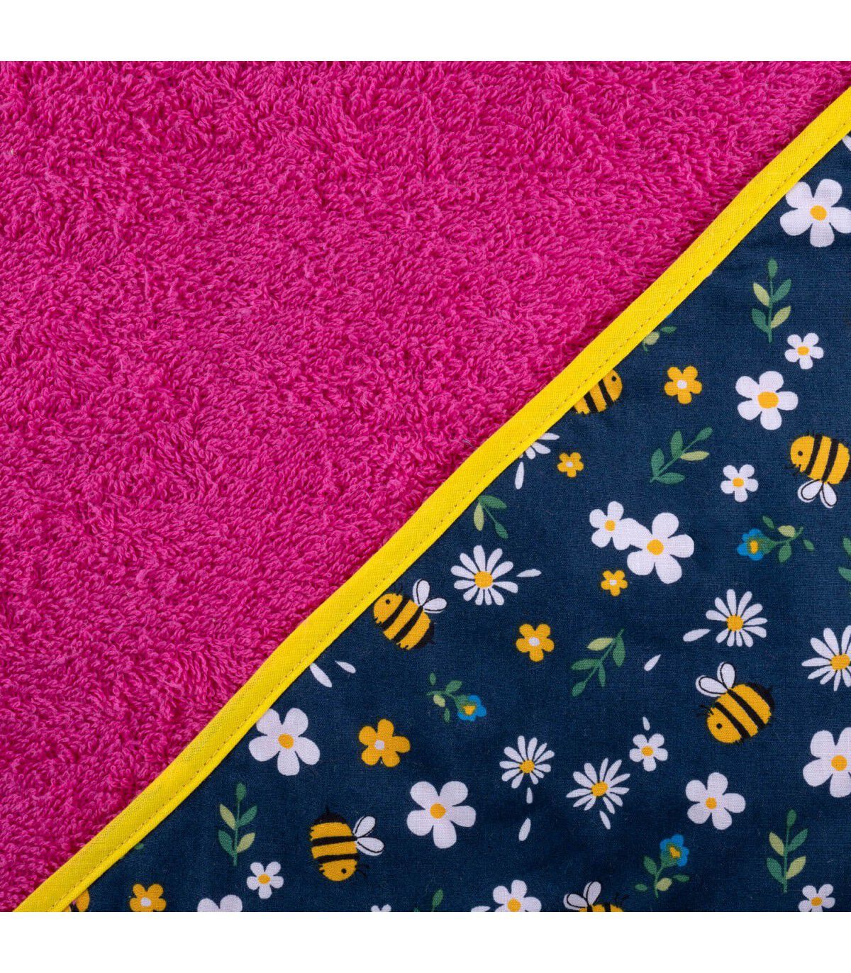 Toalla Capa de Ba&ntilde;o para perro Groc Groc Mandy Fucsia, , large Imagen numero 4