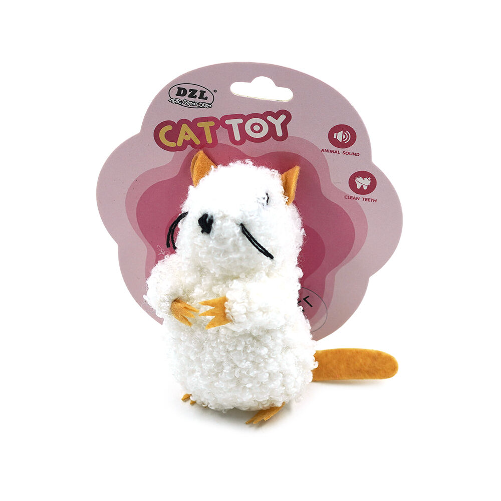 3 Rat&oacute;n peluche con sonido para gatos, , large Imagen numero 3