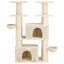 vidaXL &Aacute;rbol para gatos con postes de sisal 2 uds. Parque Muebles Felinos, , large indicador imagen numero 5