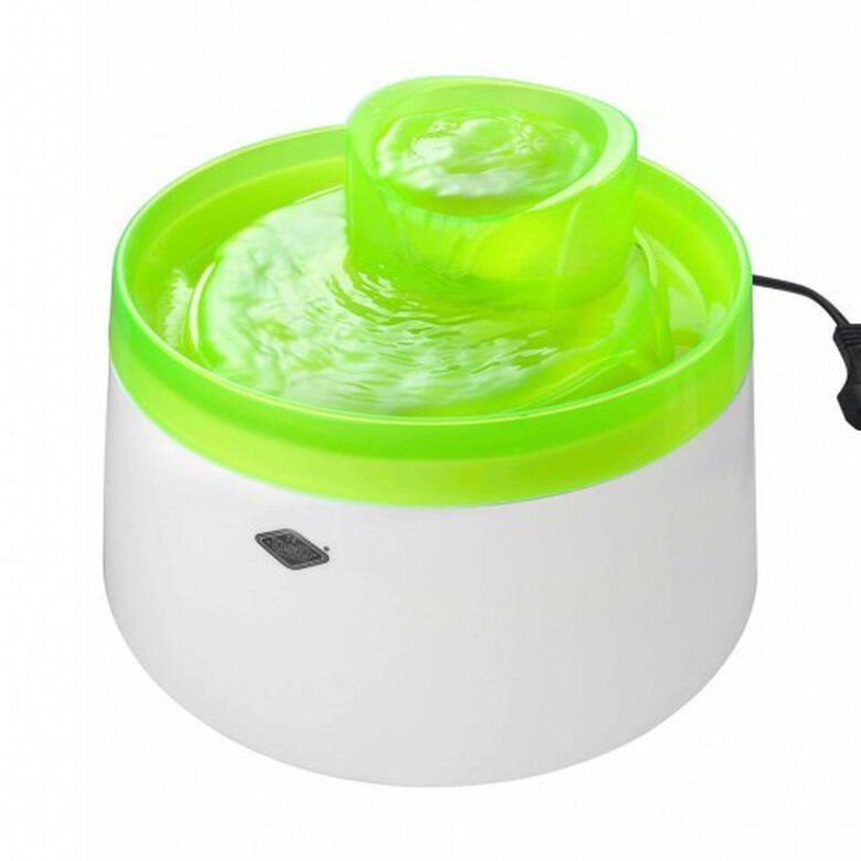 Fuente Cascade Waterdispenser para mascotas color Verde, , large image number null