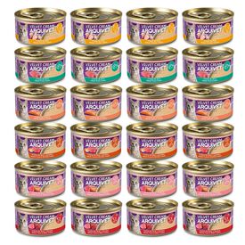 Variety Pack 24 latas Velvet Cream para gatos - 80 gr. 6 sabores