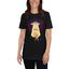Mascochula camiseta mujer abduction personalizada con tu mascota negra, , large indicador imagen numero 3