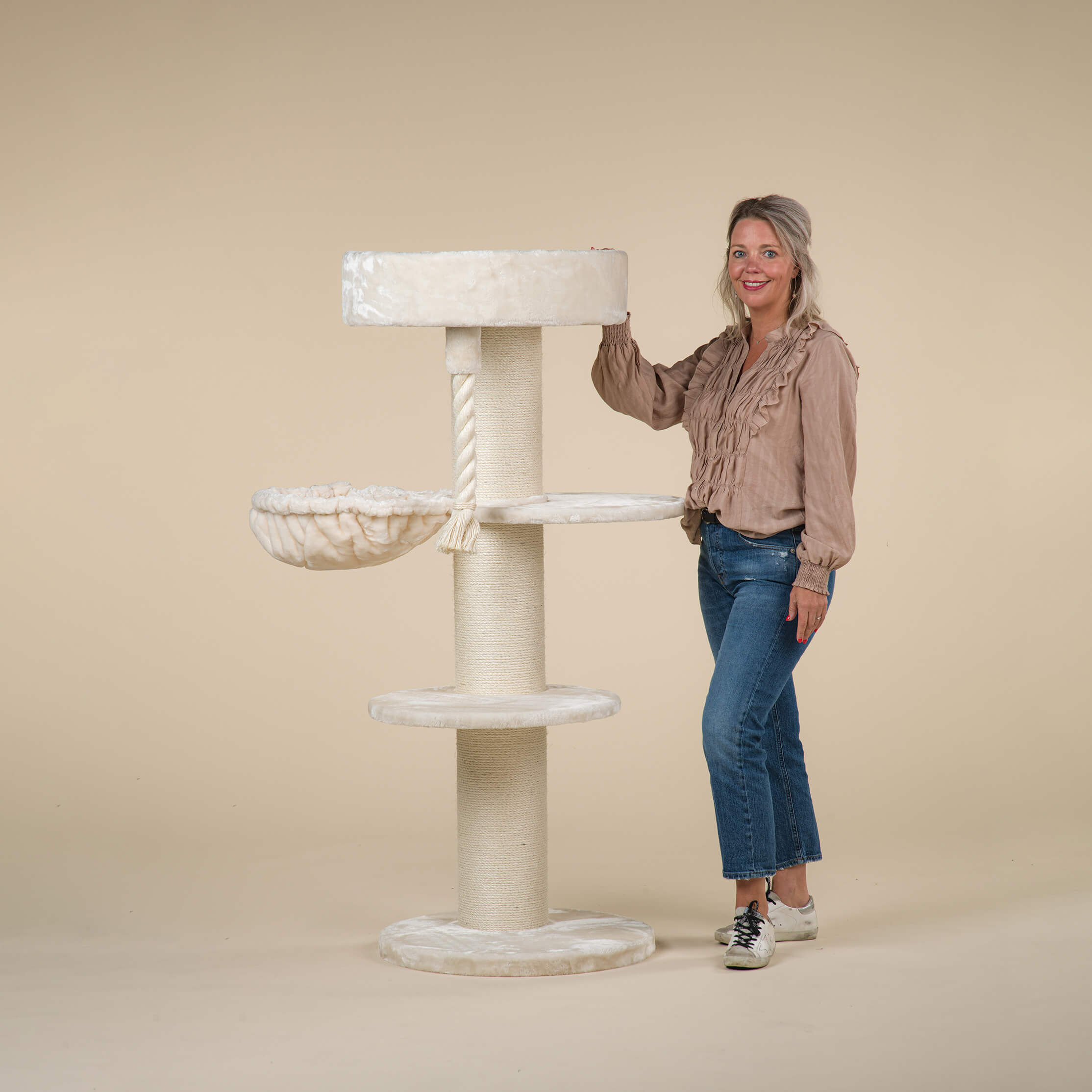 Rascador Maine Coon Sleeper color Blanco, , large Imagen numero 2