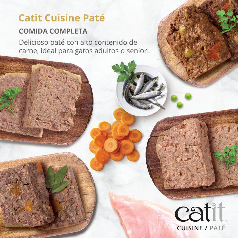 Catit Cuisine Paté Vacuno con Zanahoria para gatos thumbnail