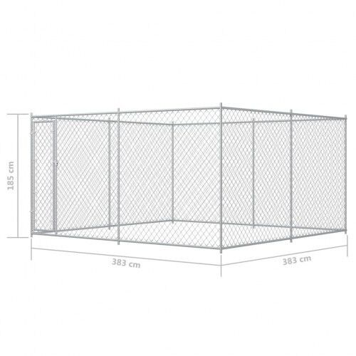 Perrera de exterior para mascotas color Metal, , large Imagen numero 16