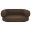 Vidaxl colchón de cama ergonómico marrón para perros, , large indicador imagen numero 6