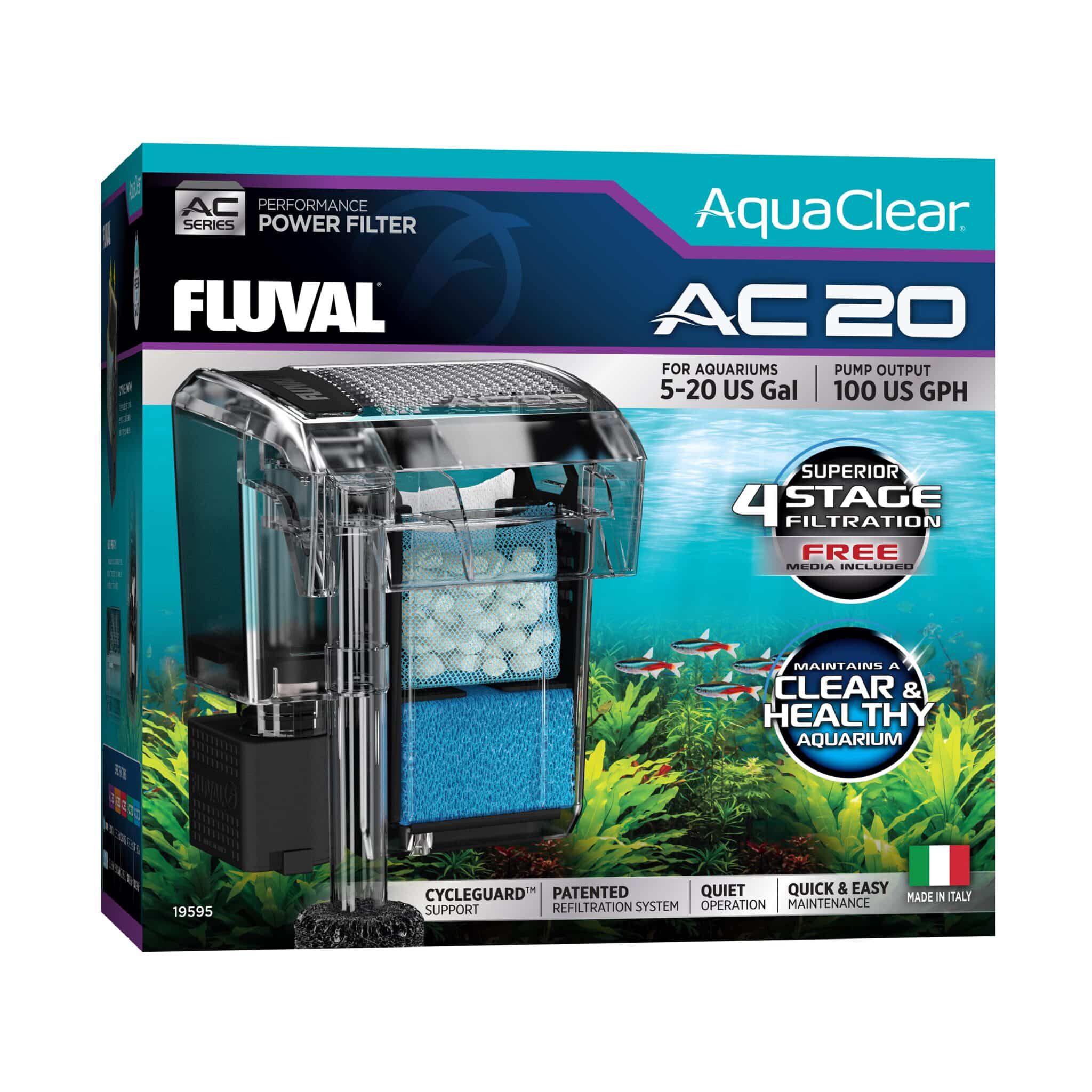 Fluval AquaClear carbón para acuario thumbnail