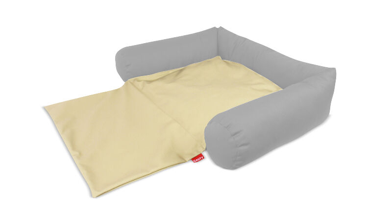 Gauty Cama para Perros y Gatos  Tela de sarga - Gris y beige, , large Imagen numero 1