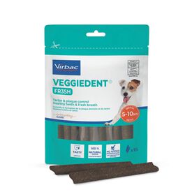 Virbac Snacks Dentales Veggiedent Fresh para perros de raza peque&ntilde;a