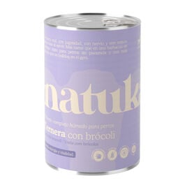 Natuka Comida Húmeda Lata Ternera y Brocoli para perros