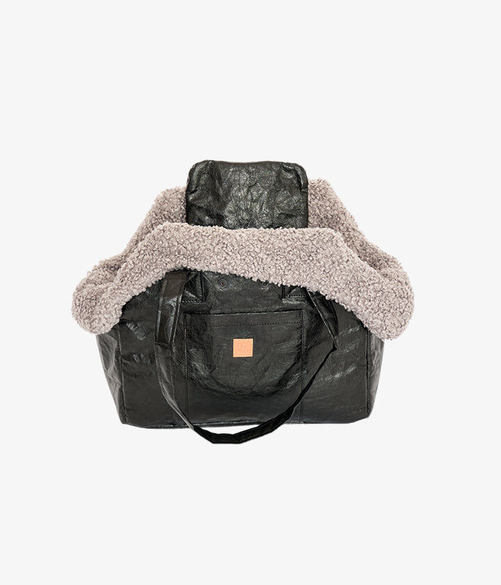 Pet and Co Bolso De Mano Papel Negro Lucky - Perros, , large Imagen numero 4