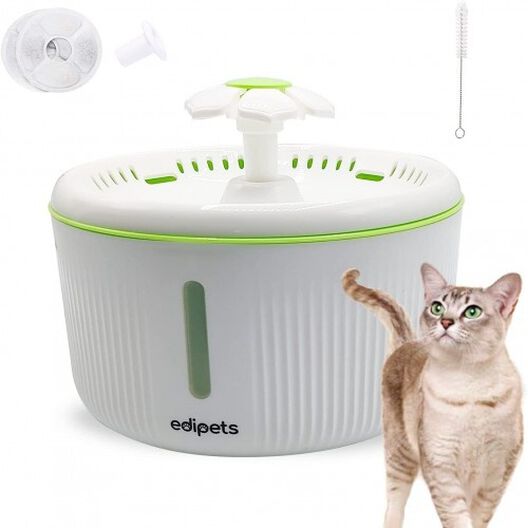 Edipets fuente bebedero blanco para gatos, , large image number null