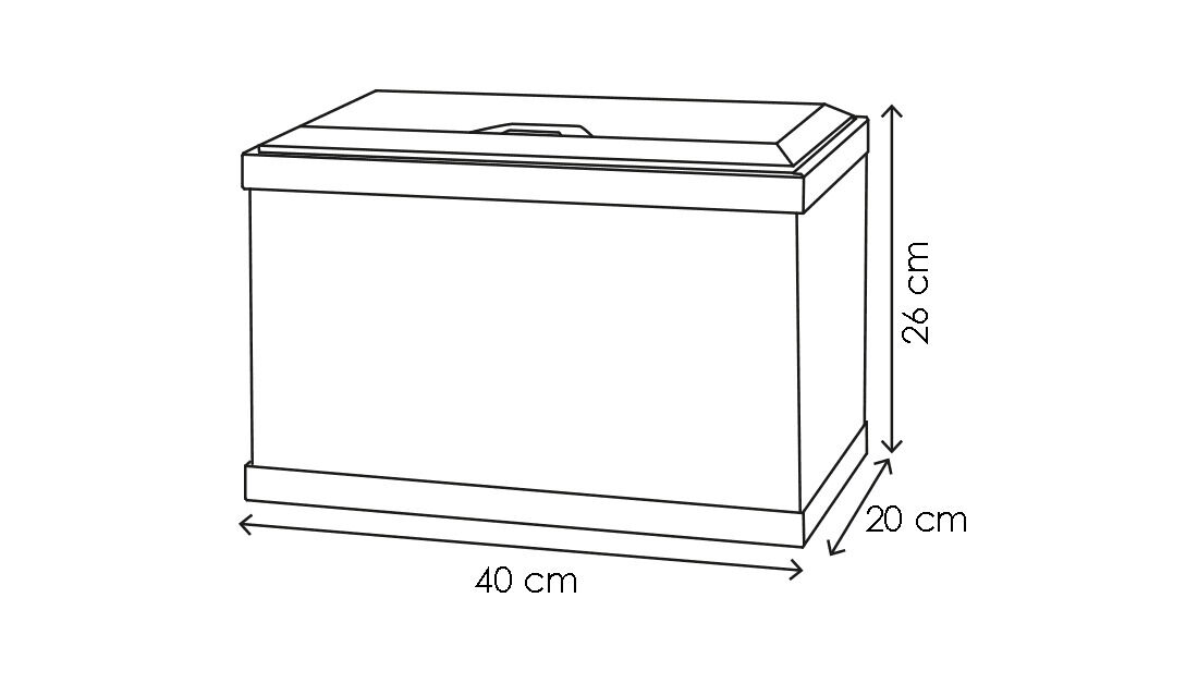 Aqua 20 Ciano Negro - 17 Litros - Kit con Iluminaci&oacute;n, Filtro y Consumibles, , large Imagen numero 4