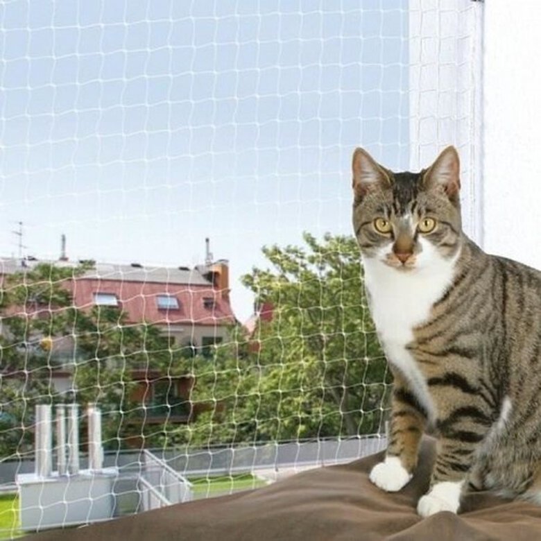 Trixie Red de Protección Transparente para gatos, , large image number null