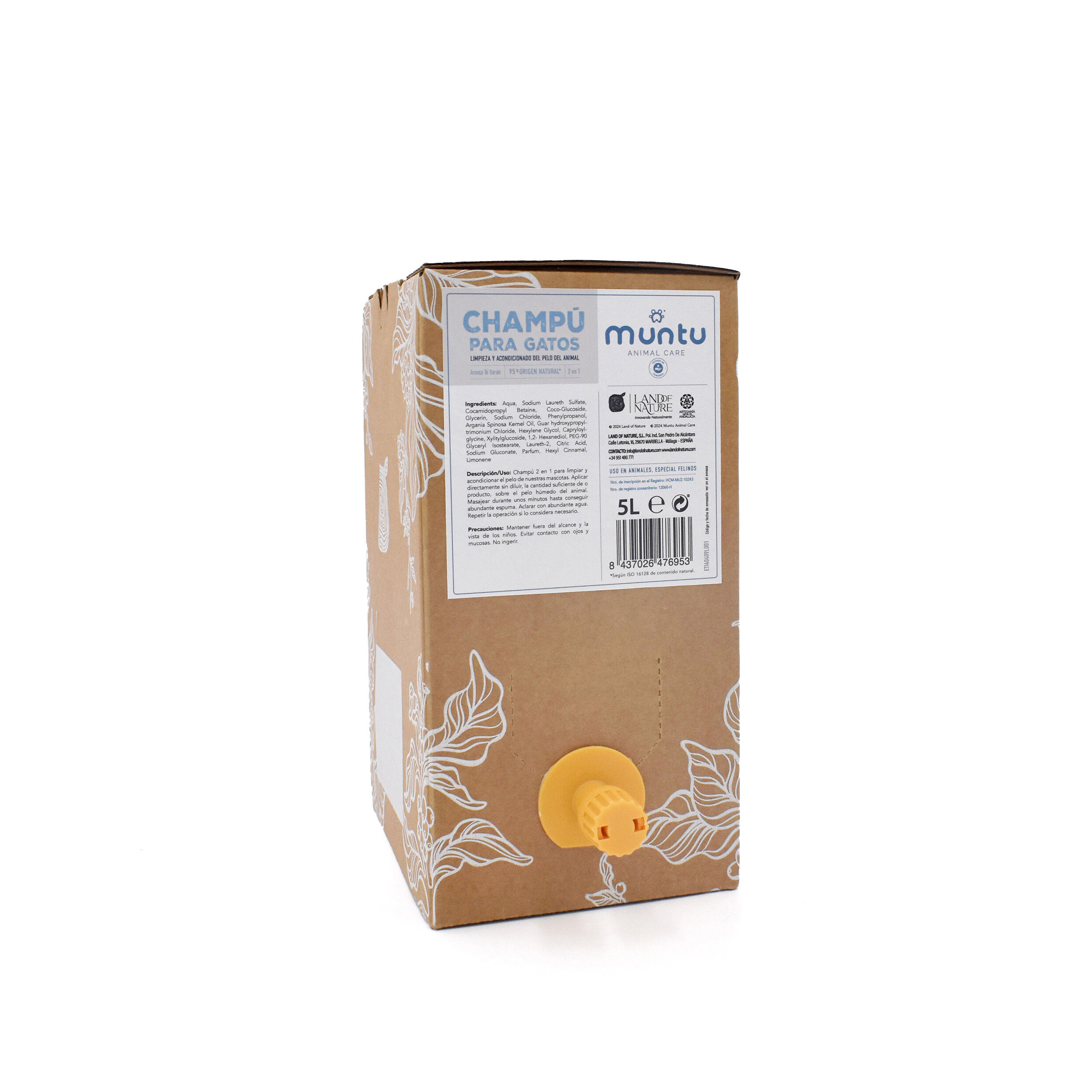 Muntu Champú Natural para Gatos thumbnail