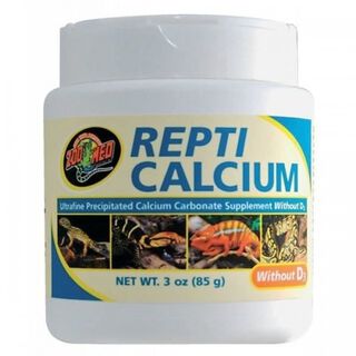 Zoomed Calcio con Vitamina D3 para reptiles y anfibios