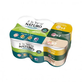 Naturo Grain Free latas para perros - Multipack