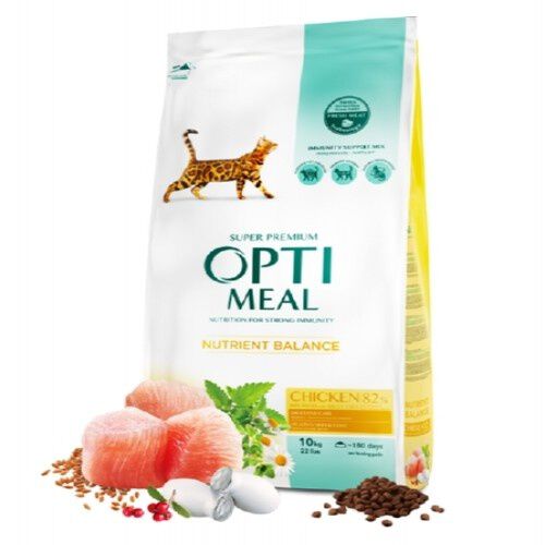 Optimeal Pienso seco para gatos Pollo, , large Imagen numero 1