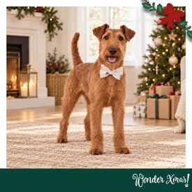 Wonder Christmas Pajarita Caramelo para perros