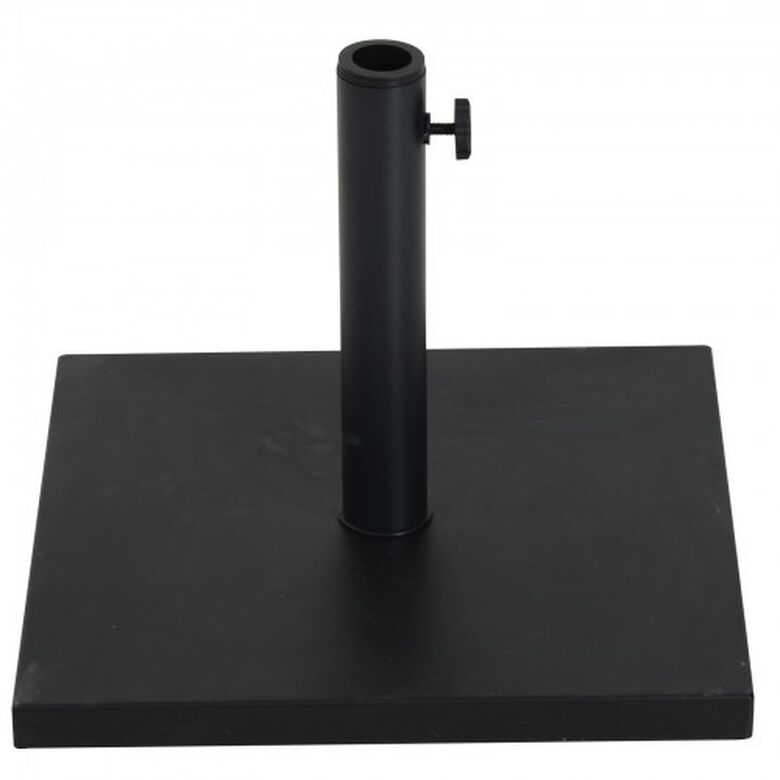 Soporte de Sombrilla ajustable Outsunny color Negro thumbnail
