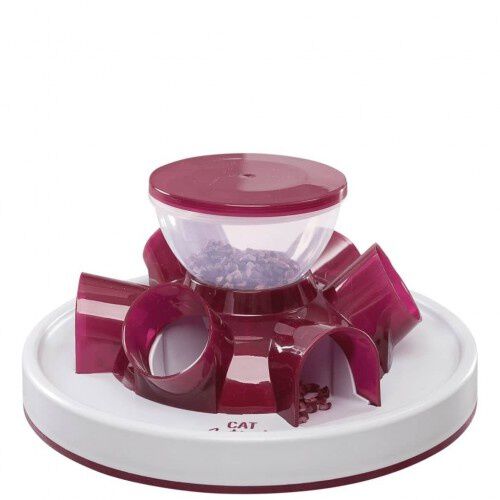 Trixie Cat Activity Comedero Interactivo Rojo y Blanco para gatos, , large Imagen numero 4
