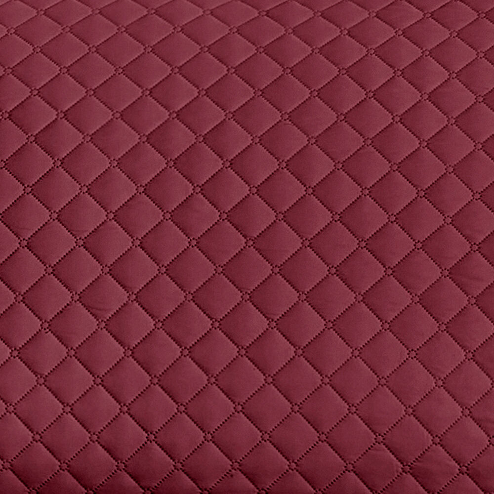 Vipalia Protector Cubresofa Rombos. Granate. Chaise Longue Izquierda 240 cm, , large Imagen numero 2
