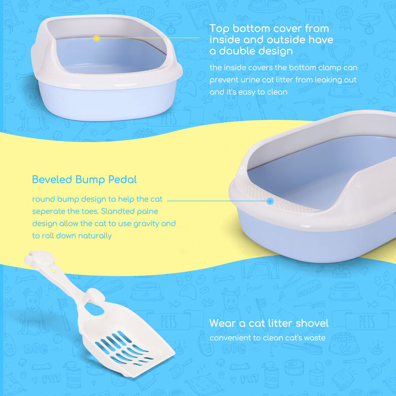 Nobleza Caja de Arena con Pala para gatos thumbnail