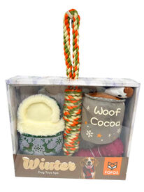 FOFOS | Pack de 4 Juguetes (Colecci&oacute;n Invierno) - para Perros