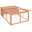 Vidaxl jaula de madera para animales pequeños, , large indicador imagen numero 3