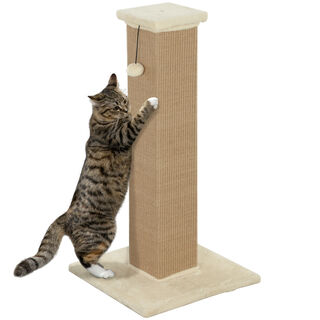 PawHut Rascador para Gatos Beige