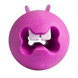 Rogz fred pelota portagolosinas rosa para perros